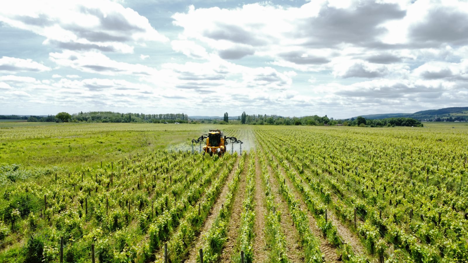 La GS4.4V de GREGOIRE en Action dans les Vignes de Saint-Aubin