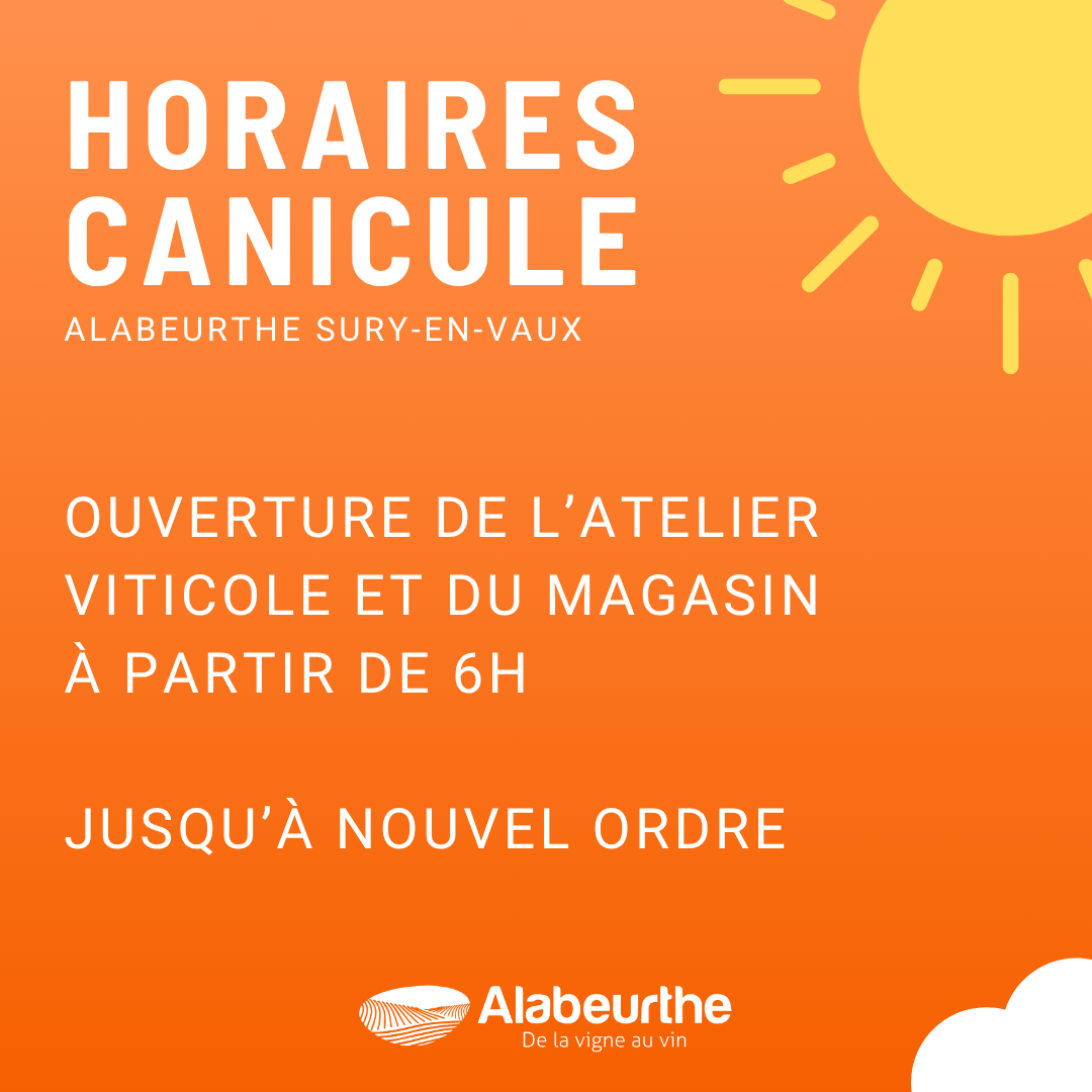 HORAIRES CANICULE 18
