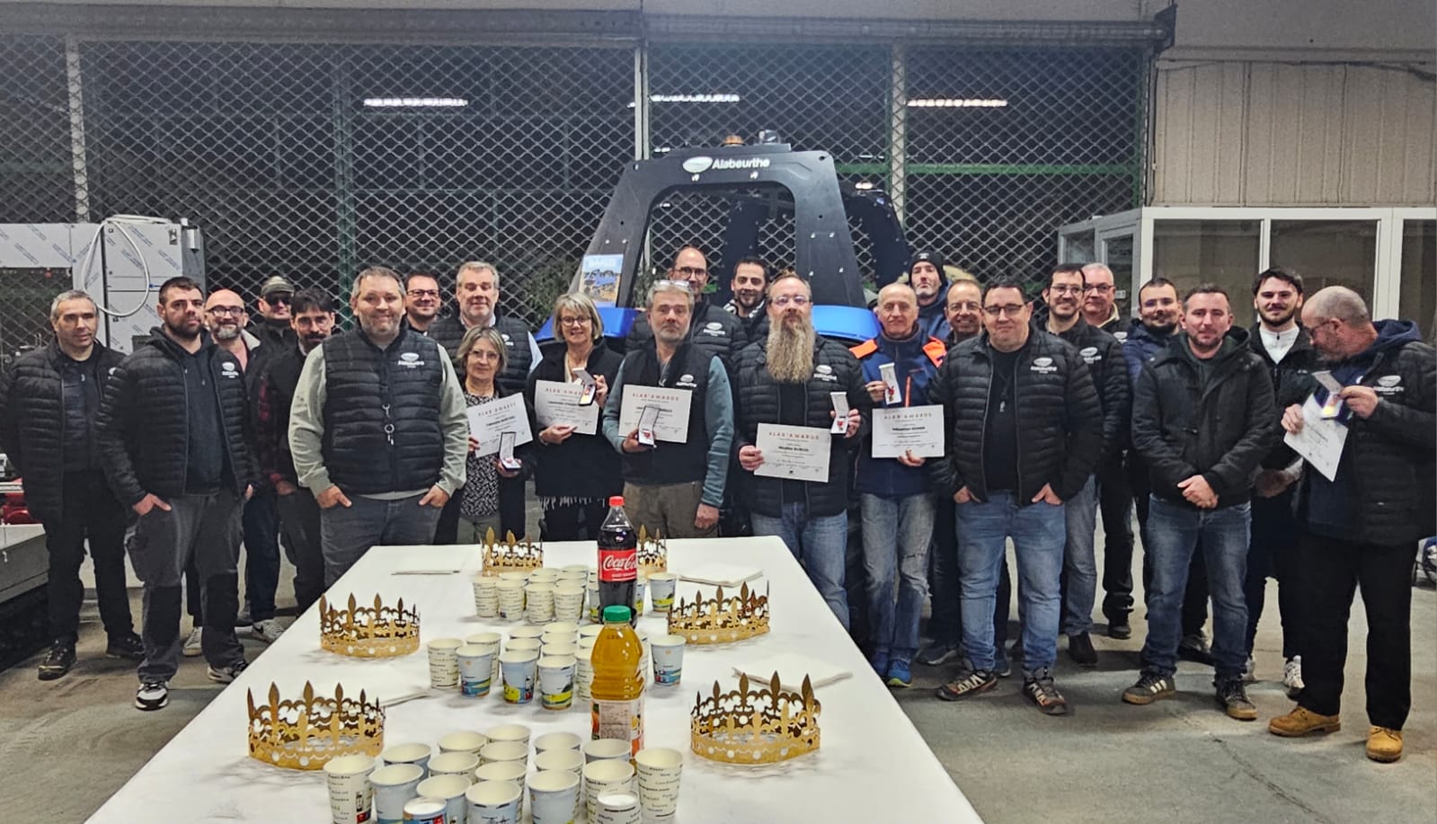 Remise des médailles du travail et galettes des rois